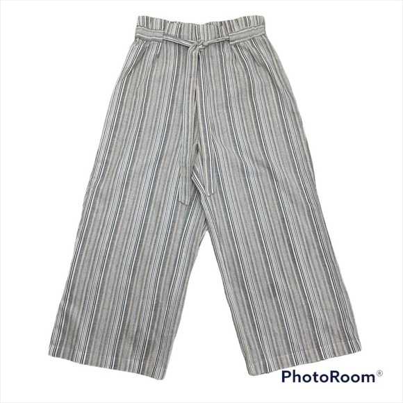 Just Living Pants - 𝅺JUST Living Wide Leg Cropped Pants Size M